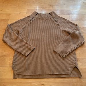 Banana republic zip neck sweater